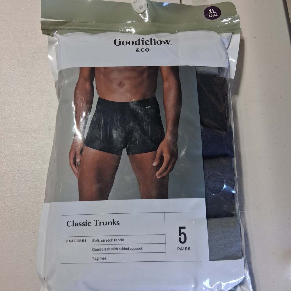 Goodfellow & Co Classic Trunks XL 5pk Mens Boxers